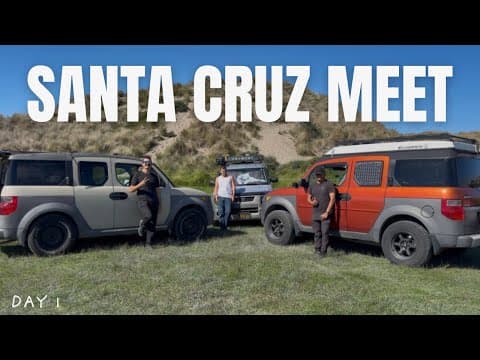 Santa Cruz Honda Element Meet 2026 | Road Trip Vlog 