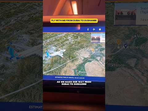 Fly with me to Dushanbe Tajikistan! #travelvlog #travel #tajikistan #centralasiatravel