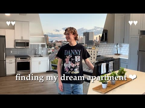 apartment hunting in minneapolis vlog🏙️