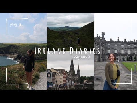 Ireland Diaries 🇮🇪 Cork city, insane lake hike, magic roads, fairies?!