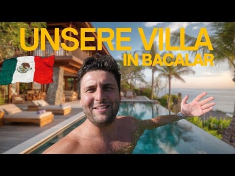 VILLA ROOMTOUR in BACALAR Mexiko 🇲🇽
