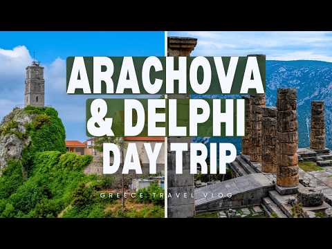DELPHI and ARACHOVA 🇬🇷 Perfect Day Trip: Explore Ancient Greece and Best Greek Restaurant