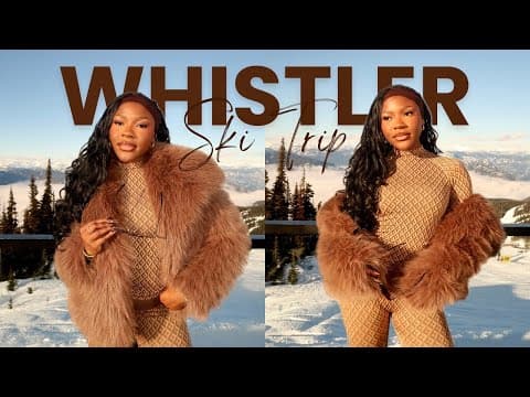 WHISTLER SKI TRIP VLOG | Brand Trip with L’Oréal Paris, Winter Getaway | Stephanie Moka