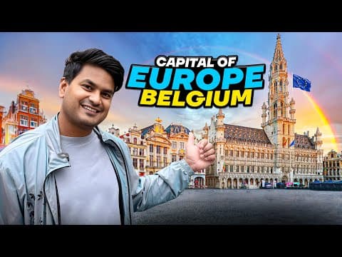 Why Brussels Is Called Europe’s Capital? 🇧🇪 | Belgium Travel Vlog | Sunnytrips