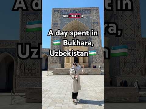 I went to Bukhara for a day #travel #uzbekistan #bukhara #uzbek #travelwithme