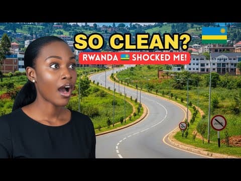 Is Kigali 🇷🇼 really the Cleanest City in Africa? I Had to See for Myself as a Nigerian 🇳🇬 in Rwanda