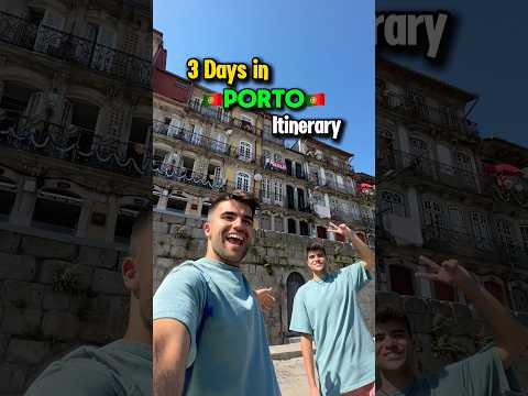 What to do in Porto in 3 Days 🇵🇹✈️ #porto #portugal #travel