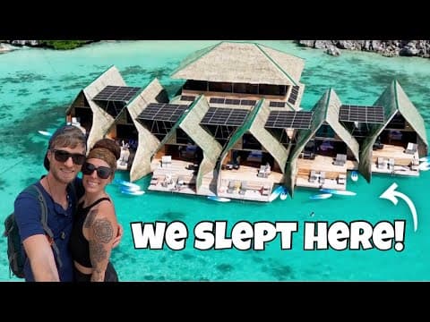 WE STAYED ON A LUXURY PALAWAN HOUSEBOAT IN CORON PHILIPPINES