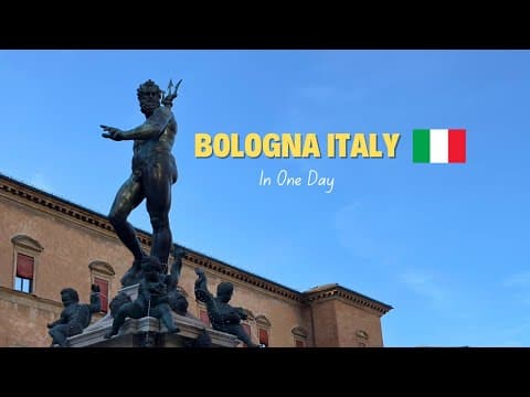Bologna Italy Travel Video | Watch Before You Visit This Amazing Italian City