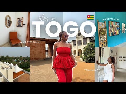 Travel Vlog | Spend 48hrs With Me in Togo - Lomé & Aného 🇹🇬