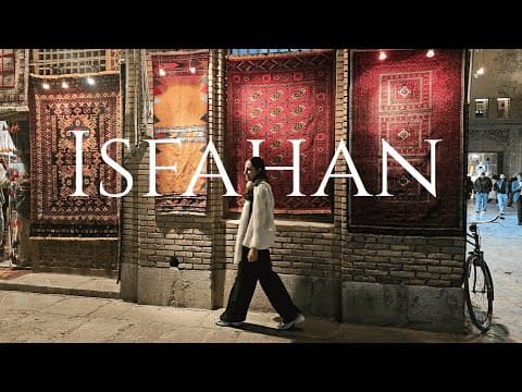 Isfahan: Through My Lens | Iran Travel Vlog – Isfahan Episode 1