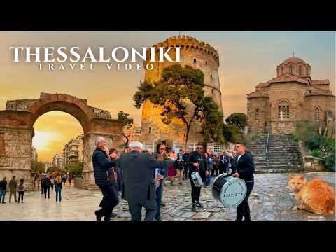 Thessaloniki Travel Video, Greece - Top Places - 4K UHD