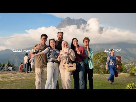 Sabah, Malaysia Travel Vlog | Kundasang, Kota Kinabalu, Hiking & Mari Mari Cultural Village!!