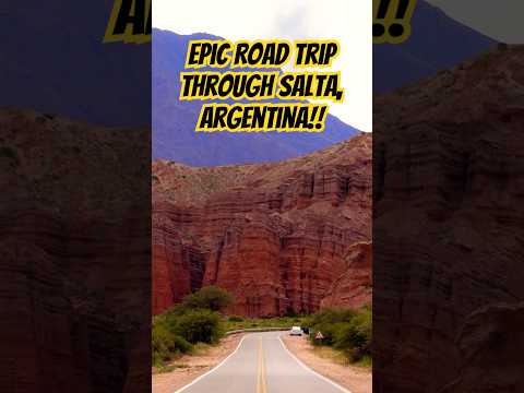 EPIC Road Trip through ARGENTINA'S SALTA Province! #argentina #saltaargentina #argentinatravel