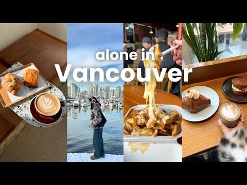 Vancouver Travel Vlog 🇨🇦|things to do and what I ate in 3 days|first time in Vancouver ☕️🤍