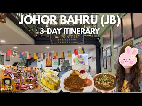 3 Days in JB, Malaysia 2025 | Around JBCC and Mount Austin with Family | Travel Vlog