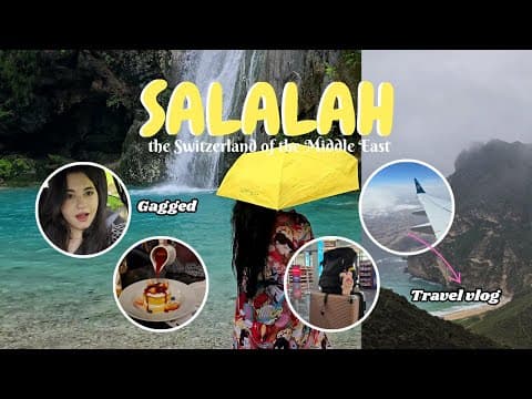 Salalah Travel Vlog | The Switzerland of the Middle East | Part 1