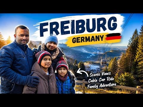 Freiburg Germany Travel Vlog 🇩🇪 | Stunning Mountain Views & Family Adventure #shavlogzz