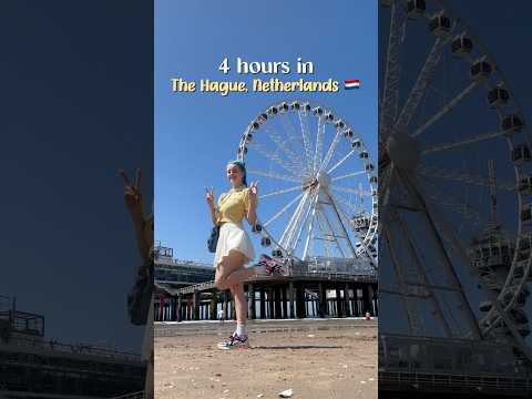 4 hours solo exploring The Hague, Netherlands 🇳🇱