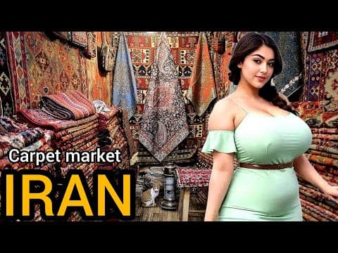 Iran Travel & Walk : Tabriz Carpet Bazaar 🇮🇷 Iran’s Hidden Gems You Must See!
