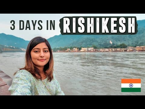 RISHIKESH TRAVEL VLOG | Ganga Aarti, Beatles Ashram, Good Food & More!