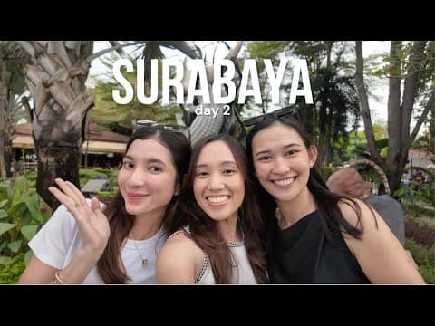 GIRLS TRIP KE SURABAYA! Kuliner, Madura, Nyobain Es Krim Surabaya | SURABAYA VLOG - DAY 2