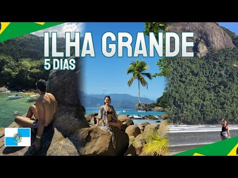 ILHA GRANDE, RJ | 6 passeios em 5 dias! | Roteiro COMPLETO! 4K