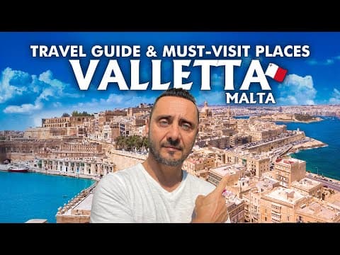 Valletta Malta 4K: Top 20 Things to Do in One Day