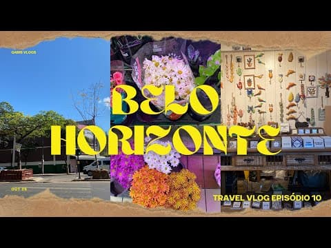 vlog de viagem | Ep 10: Belo Horizonte (explorando o mercado central de bh)