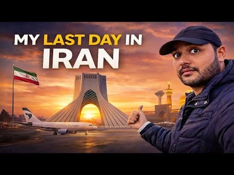 My Last Day in Iran 🇮🇷 | Mashhad Food, Shopping & Final Moments