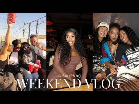 VLOG: A WEEKEND IN DURBAN ✈️ My First Zulu Wedding, Durban Nightlife, Girl Dinner + More! 🇿🇦
