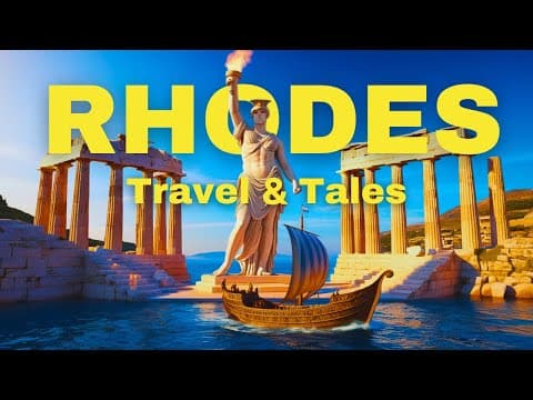 RHODES Greece: Best places to visit in Rhodes | 4k Travel Guide to RHODES Greece