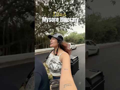 Mysore Itinerary | what to eat, places to visit in Mysore #travel #mysore