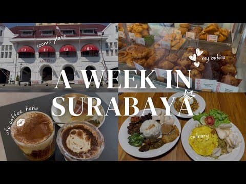 Surabaya Vlog | Strolling Surabaya, Museum, Cafe & Park
