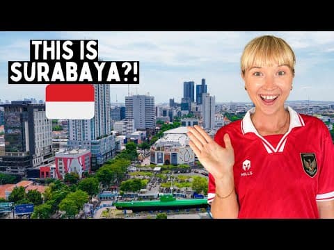 First Impressions of SURABAYA, Indonesia 🇮🇩 East Java Blew Us Away