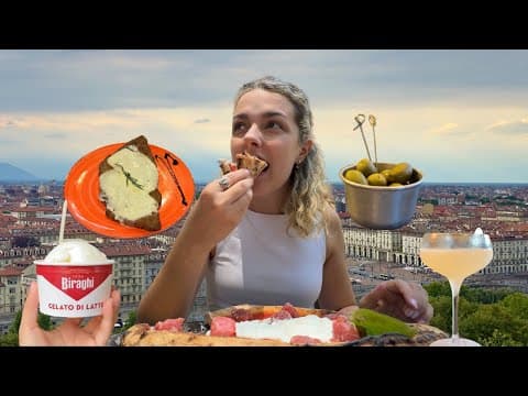 Everything I Ate in ONE Day in Turin, Italy (Hometown) + Local Tips 🇮🇹