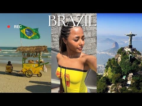 Brazil Travel VLOG ☆ Flying to Rio de Janeiro | Christ the Redeemer