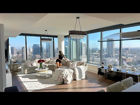 MY LUXURY 3 BR PENTHOUSE TOUR IN HOUSTON, TX | Amazon Finds & Decor DIY Tips #vlog