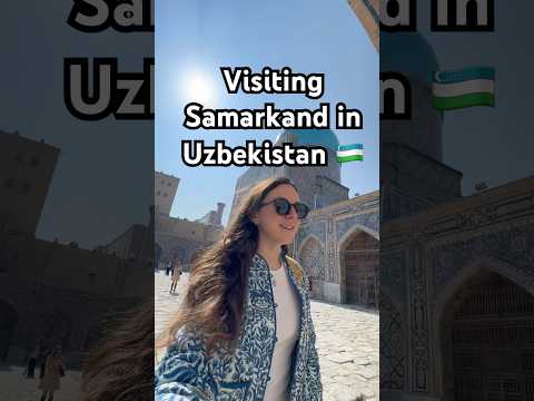 Final day in Uzbekistan - Samarkand #uzbekistan #samarkand #uzbek #travelwithme #silkroad