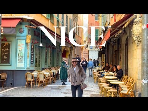 Winter in Nice, France 🇫🇷 | Old Town Walk, Musée Masséna & Coffee by the Sea
