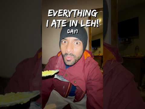 How I Acclimatized in Leh!! 🏔️❄️