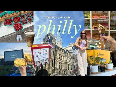 exploring cute spots in philly (aka trying my tiktok saves) | the 20-something diaries