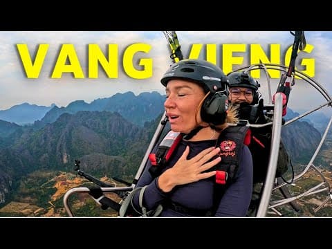 We Skipped Vang Vieng For A Reason (Until We Saw This) 🇱🇦
