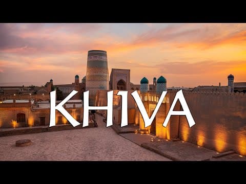 The Slave Market turned into Fairyland | Forgotten KHIVA | Uzbekistan Travel Documentary