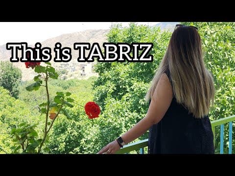 “A Journey Through Tabriz | Iranian Azerbaijan Travel Vlog” «تبریزگردی مفصل؛ هر چی دیدیم و خوردیم!»