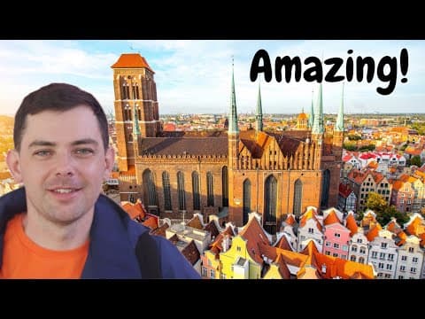 Medieval City of Gdańsk is Mind-blowing! | Traveling with Level8