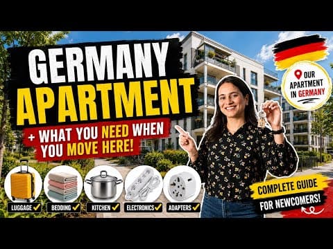 🏠 Germany Apartment Tour 2026 🇩🇪 What You REALLY Get in a German Rental Apartment