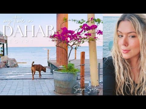 Dahab, Egypt 🌊🌴 Coastal Drive, Exploring the Town, Sushi Lunch & Seaside Café