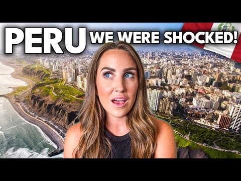 First Impressions of Peru 🇵🇪 Why This City Blew My Mind! Lima One of South America’s Largest Cities