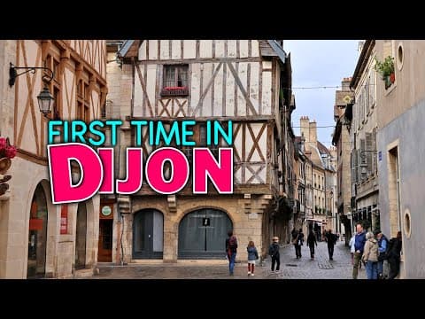 Exploring Dijon For The First Time | France Travel Vlog
